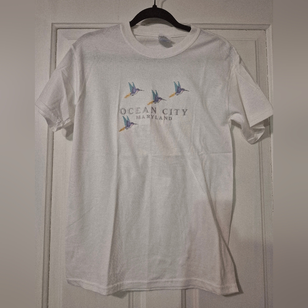 Ocean City, Maryland Embroidered T-shirt